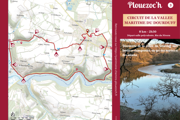 Vallée maritime du Dourduff - 8 km